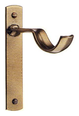 Antique Bronze Metal End Bracket