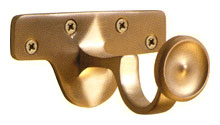 Satin Brass Centre Bracket